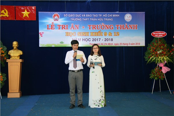 Lễ Tri ân và Trưởng thành học sinh khối 9 và khối 12 năm học 2017-2018